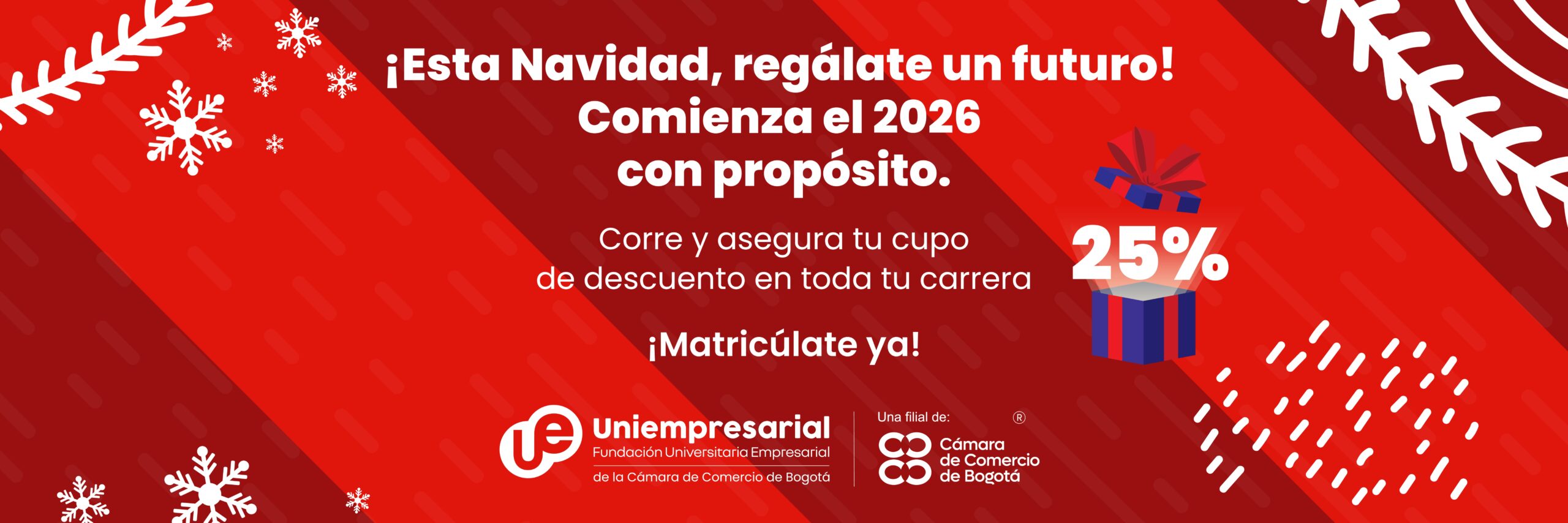Uniempresarial descuento navidad