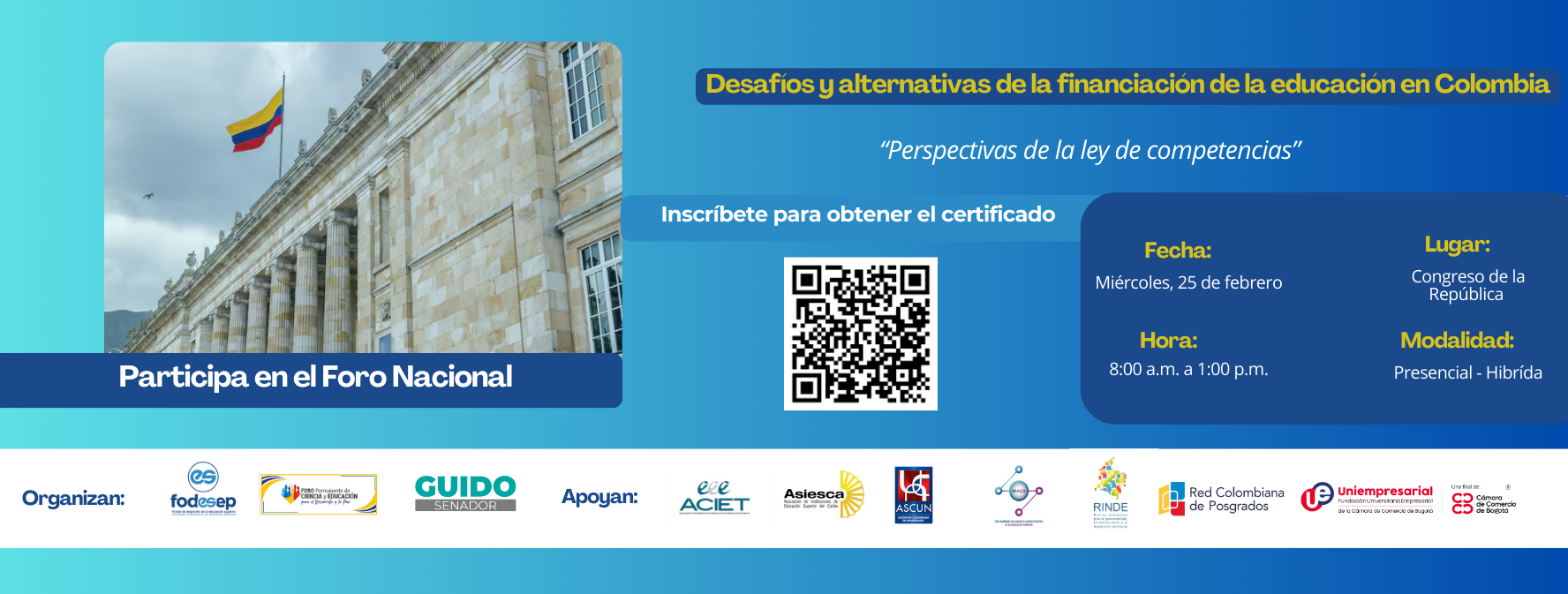 Invitación foro nacional