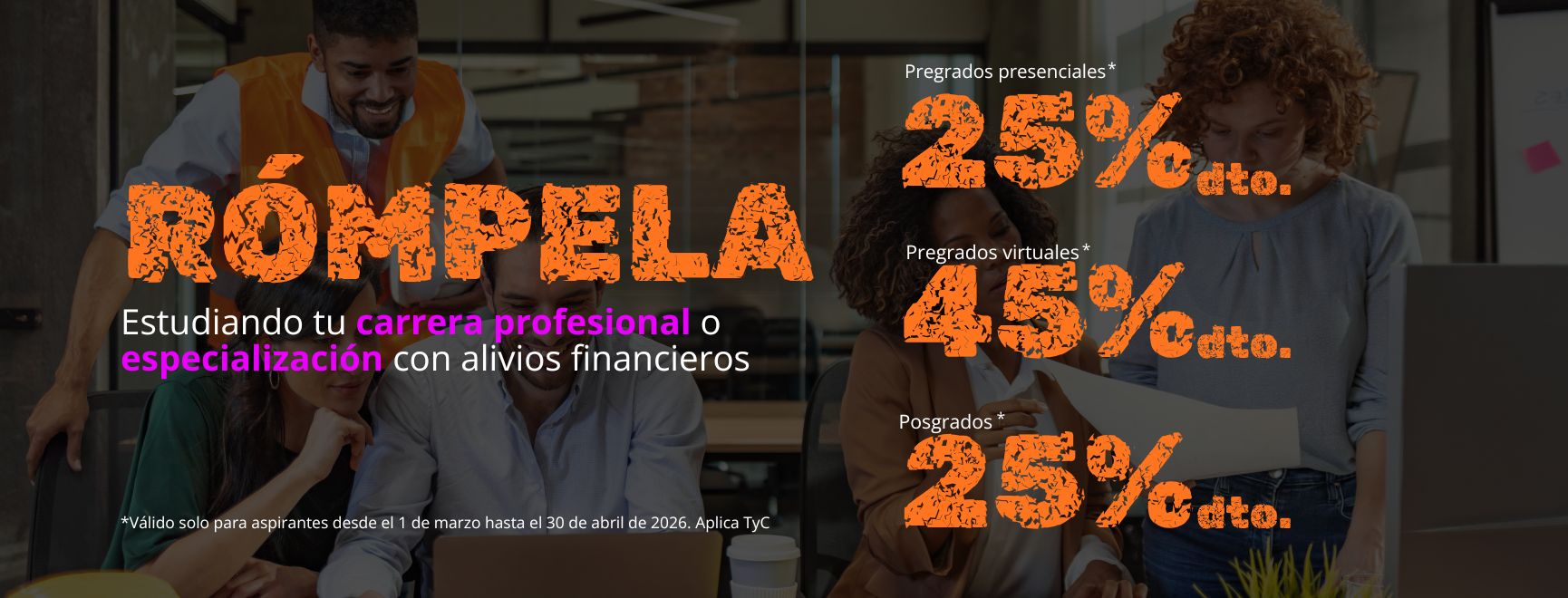 Rómpela / Descuentos