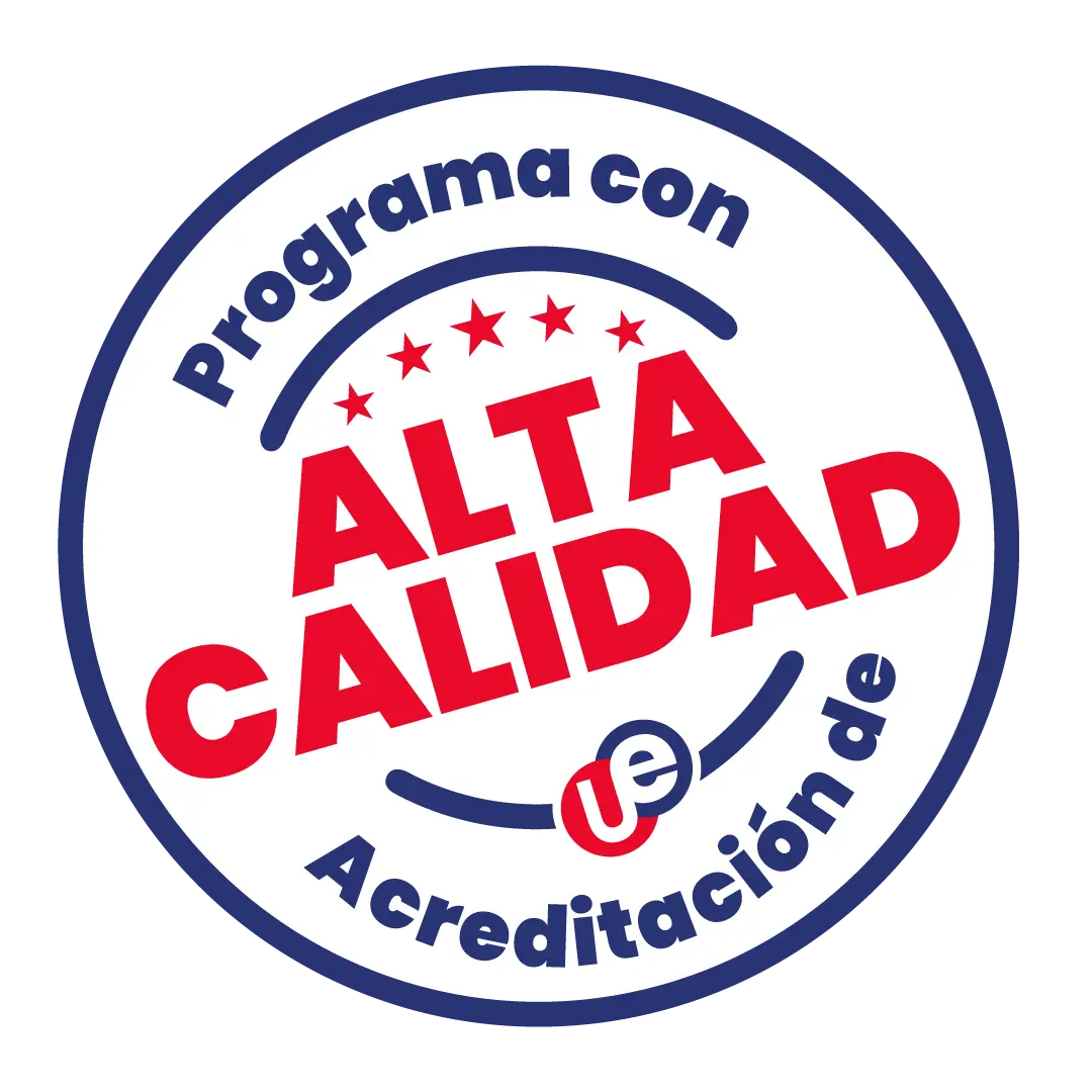 Sello de acreditación de alta calidad