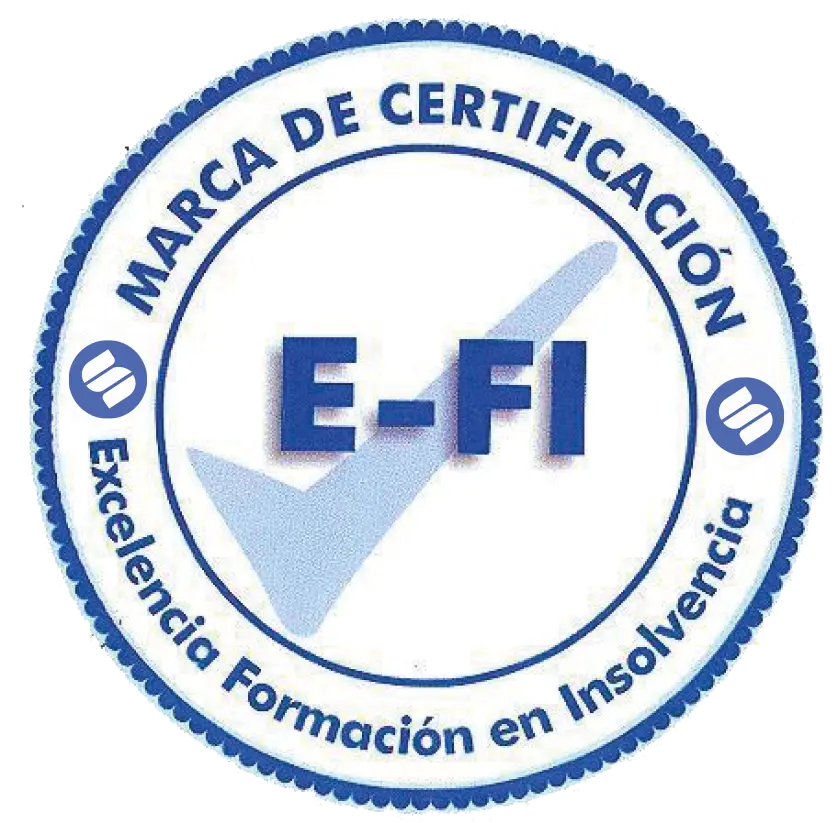 Marca de Certificación E-FI - Excelencia Formación en Insolvencia