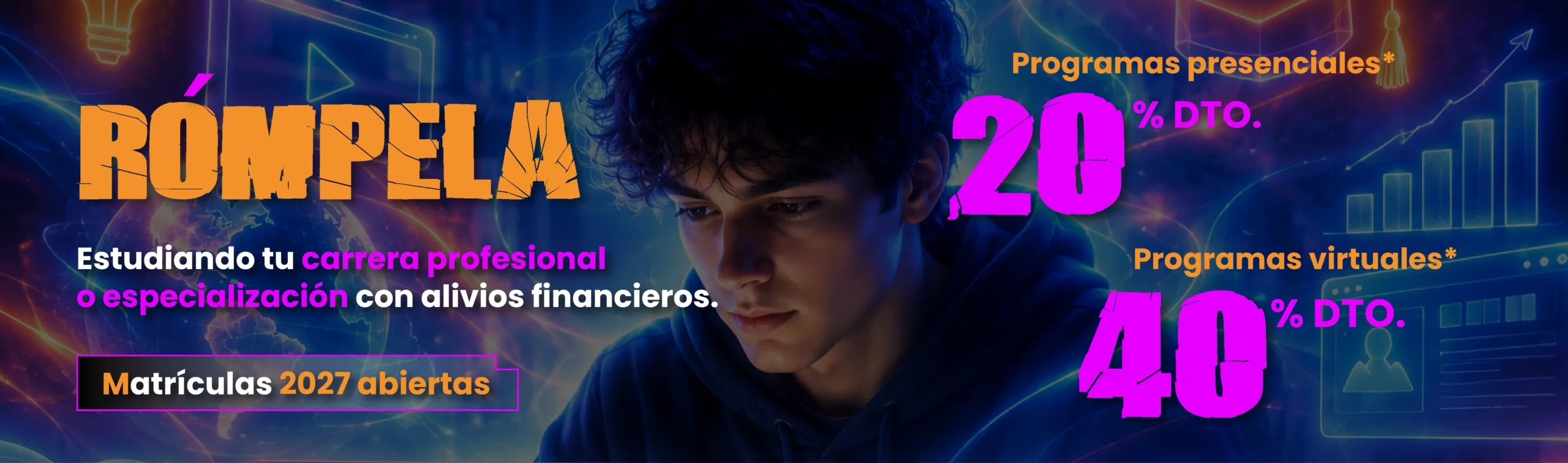 Descuentos matrícula educación superior en Bogotá